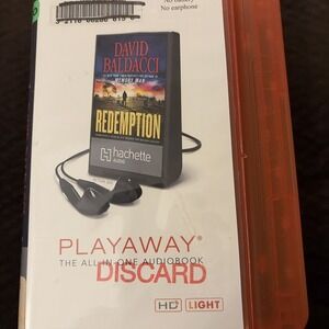 Playaway Audiobook Ex Library Redemption By David Baldacci